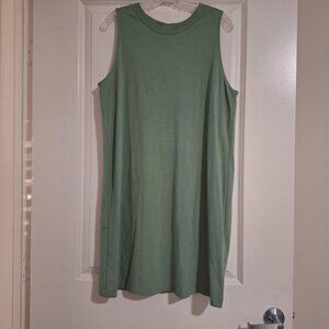 a new day Summer Cotton Jersey Crew Sheath Dress